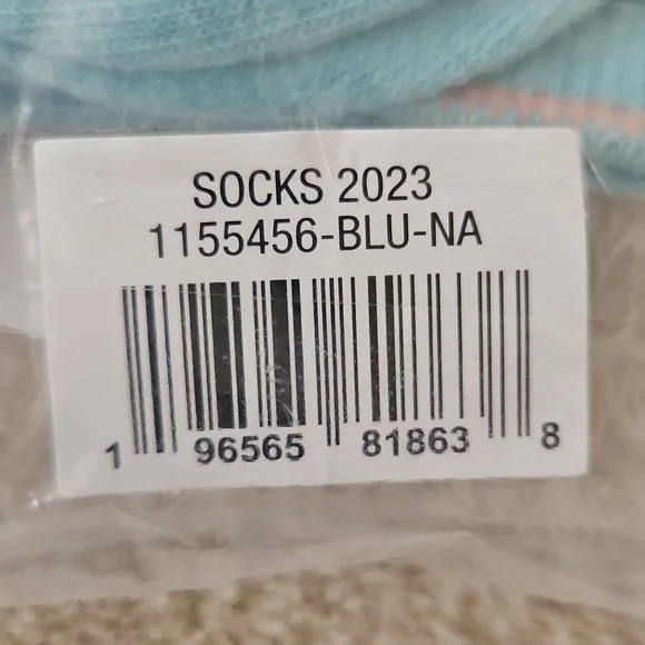 Teva Aqua Blue Socks for Women, NWT - Picture 4 of 5
